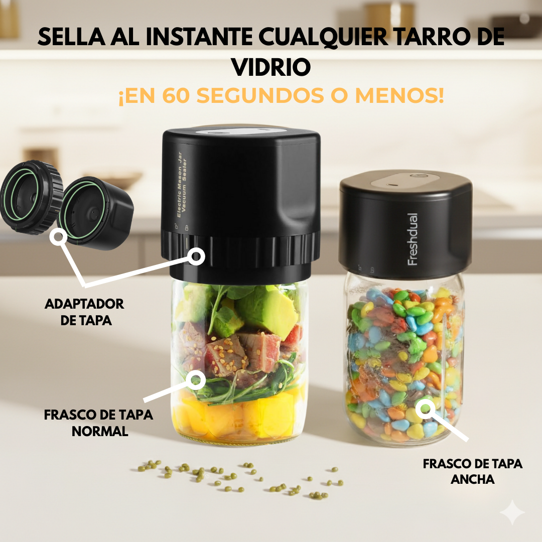 Sellador al Vacío + 10 tapas GRATIS