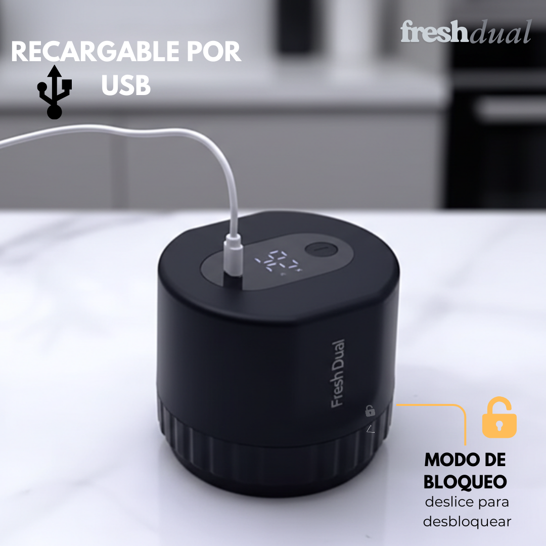 Sellador al Vacío + 10 tapas GRATIS