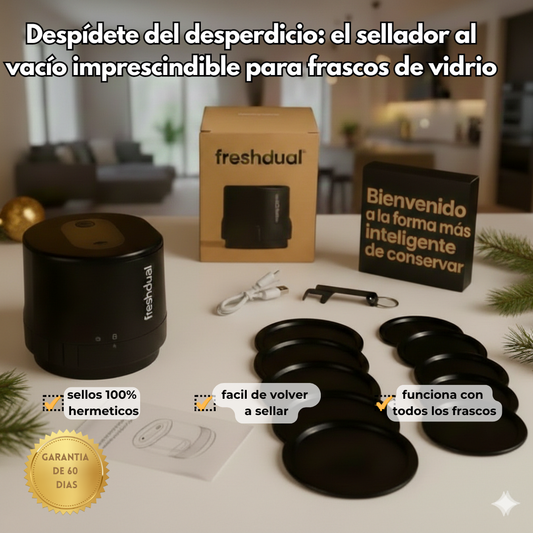 Sellador al Vacío + 10 tapas GRATIS