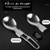 Juego de Cubiertos Portátiles Plegables con Estuche