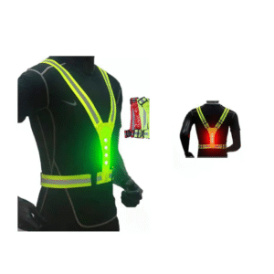 Chaleco reflectivo con luces LED