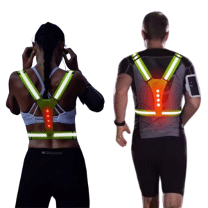 Chaleco reflectivo con luces LED