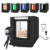 Estudio Fotográfico Portátil con Luz LED y Fondos Intercambiables | Caja de Luz Profesional 40 x 40 cm