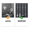 Soporte Organizador Adhesivo para Escobas y Trapeadores x 6 uni